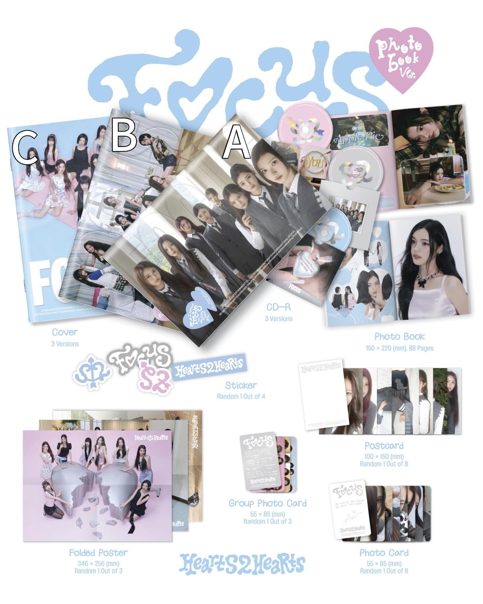 Amazon.co.jp: Hearts2Hearts - 1st MINI ALBUM [ FOCUS ] 韓国盤 (A