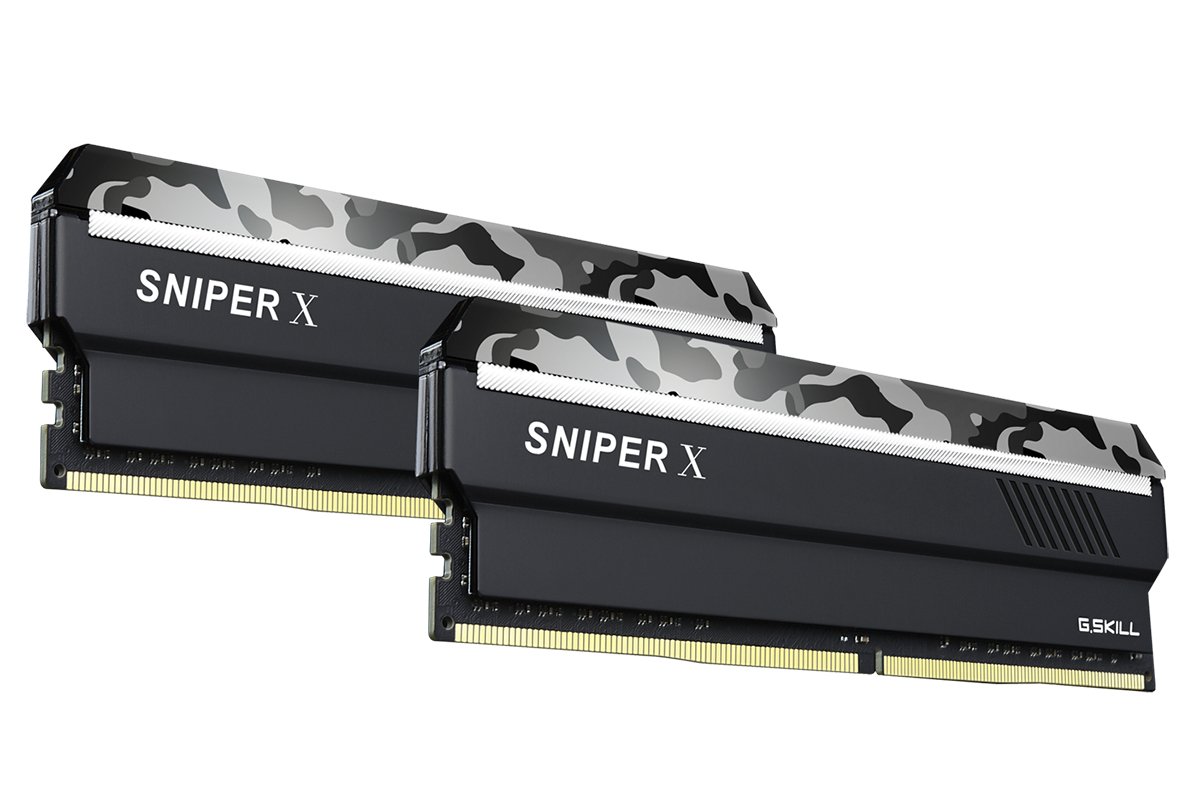 16GB G.Skill DDR4 3200MHz Sniper X PC4-25600 CL16 Dual Channel Kit