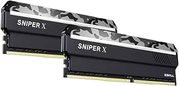 16GB G.Skill DDR4 3200MHz Sniper X PC4-25600 CL16 Dual Channel Kit