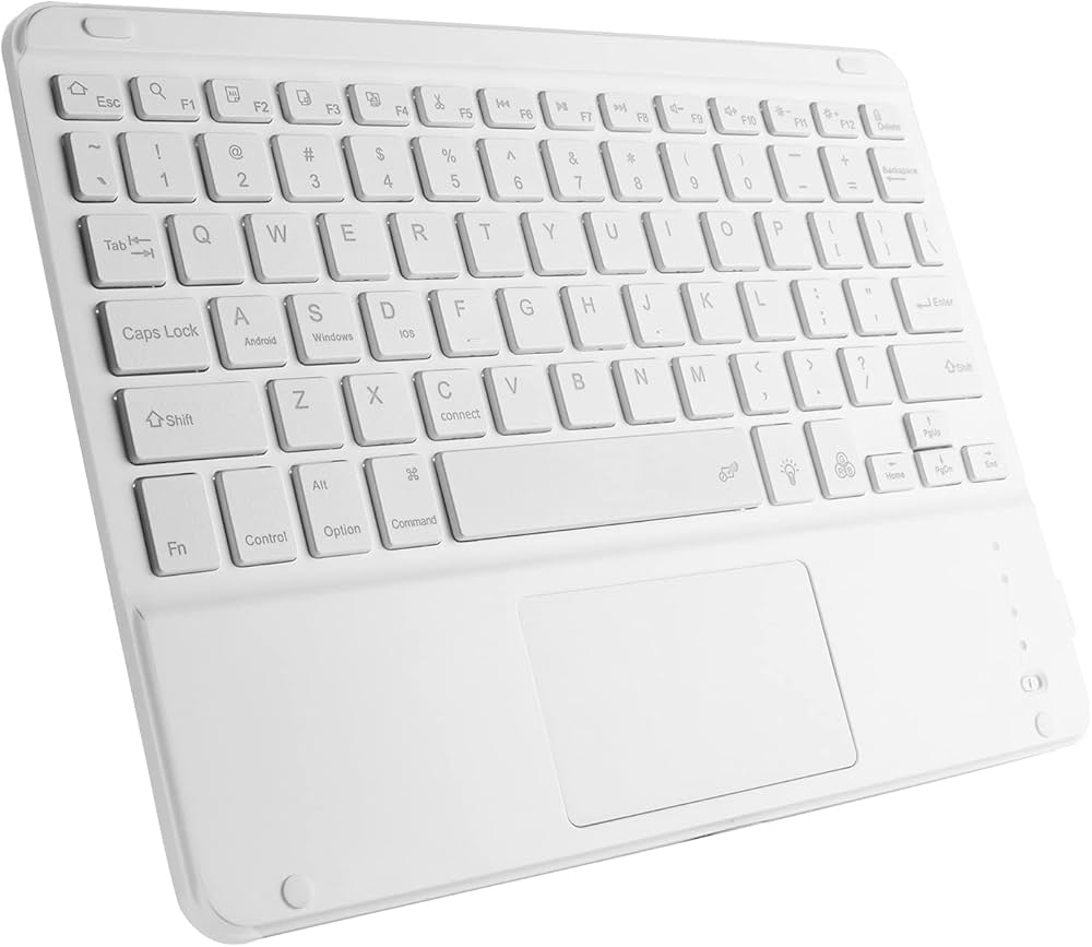 Amazon.co.jp: Bluetoothキーボードワイヤレス 10インチ タッチパッド