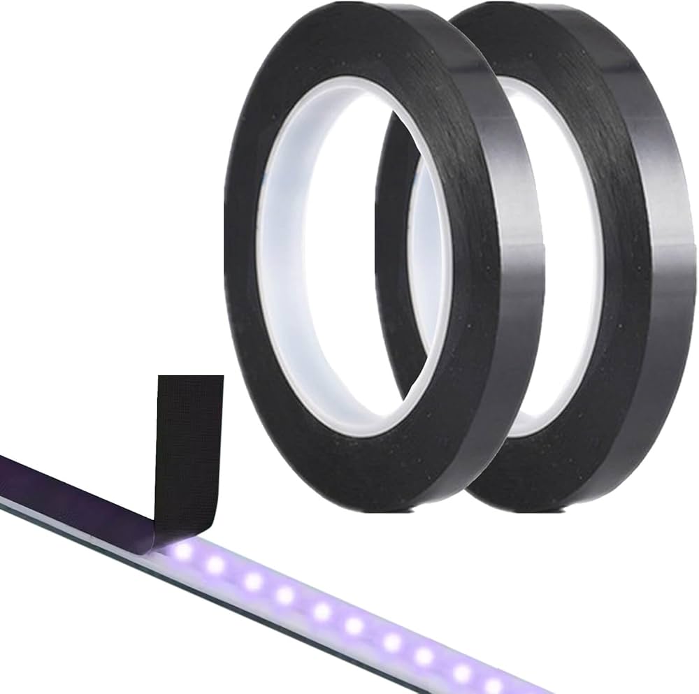 Amazon.co.jp: LED減光シール 遮光テープ 遮光シール ブラック 2個入り