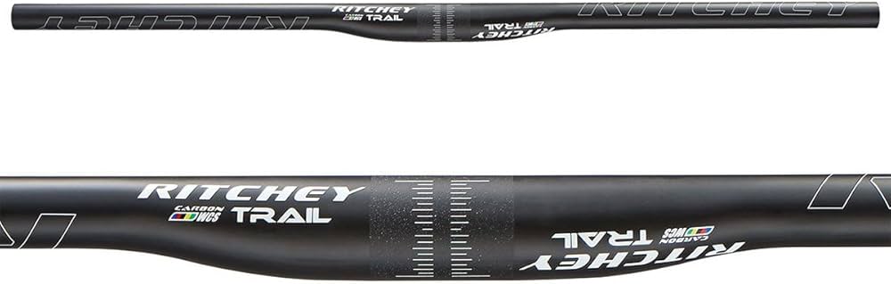 Amazon | RITCHEY(リッチー) WCSカーボン バー TRAIL FLAT 740mm/9D
