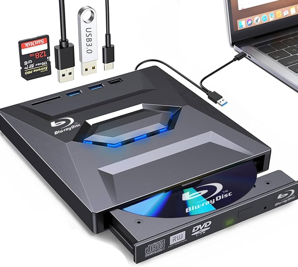 Amazon.co.jp: ブルーレイドライブ 外付け ブルーレイプレーヤー BD