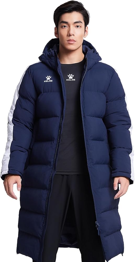 Amazon | [ケルメ] ベンチコート メンズ サッカー ロングコート