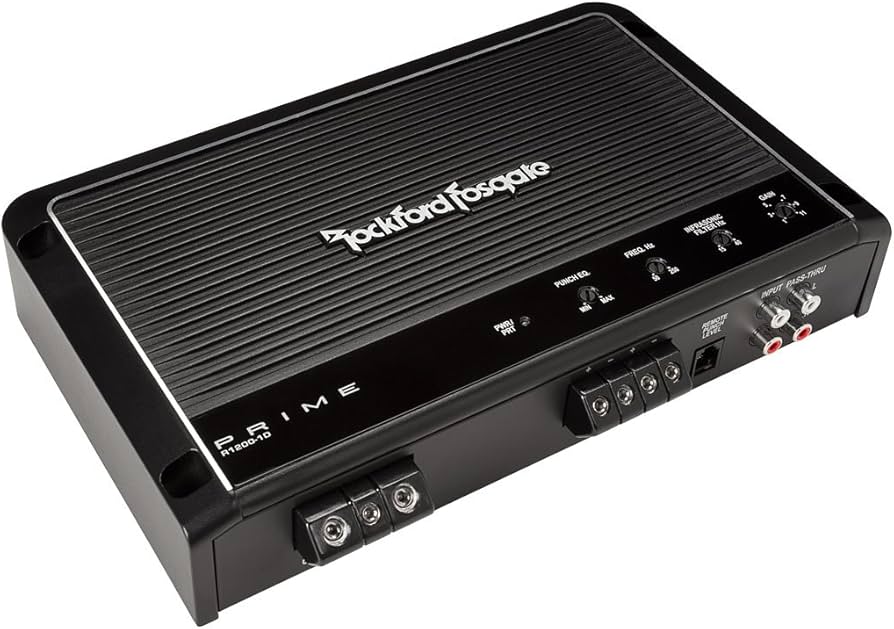 Amazon.co.jp: Rockford Fosgate Prime 1,200ワット クラスD 1