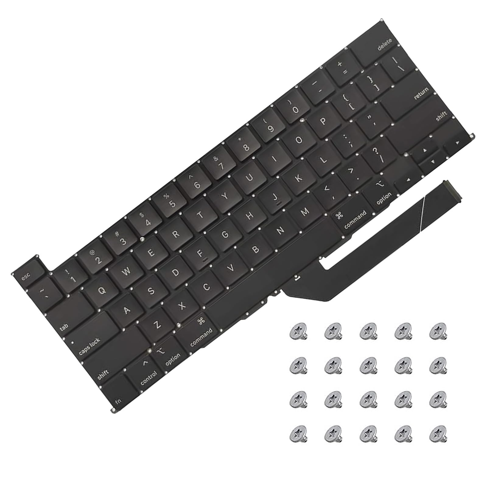 Amazon.com: New US Keyboard with Flex Cable + Screw Kit
