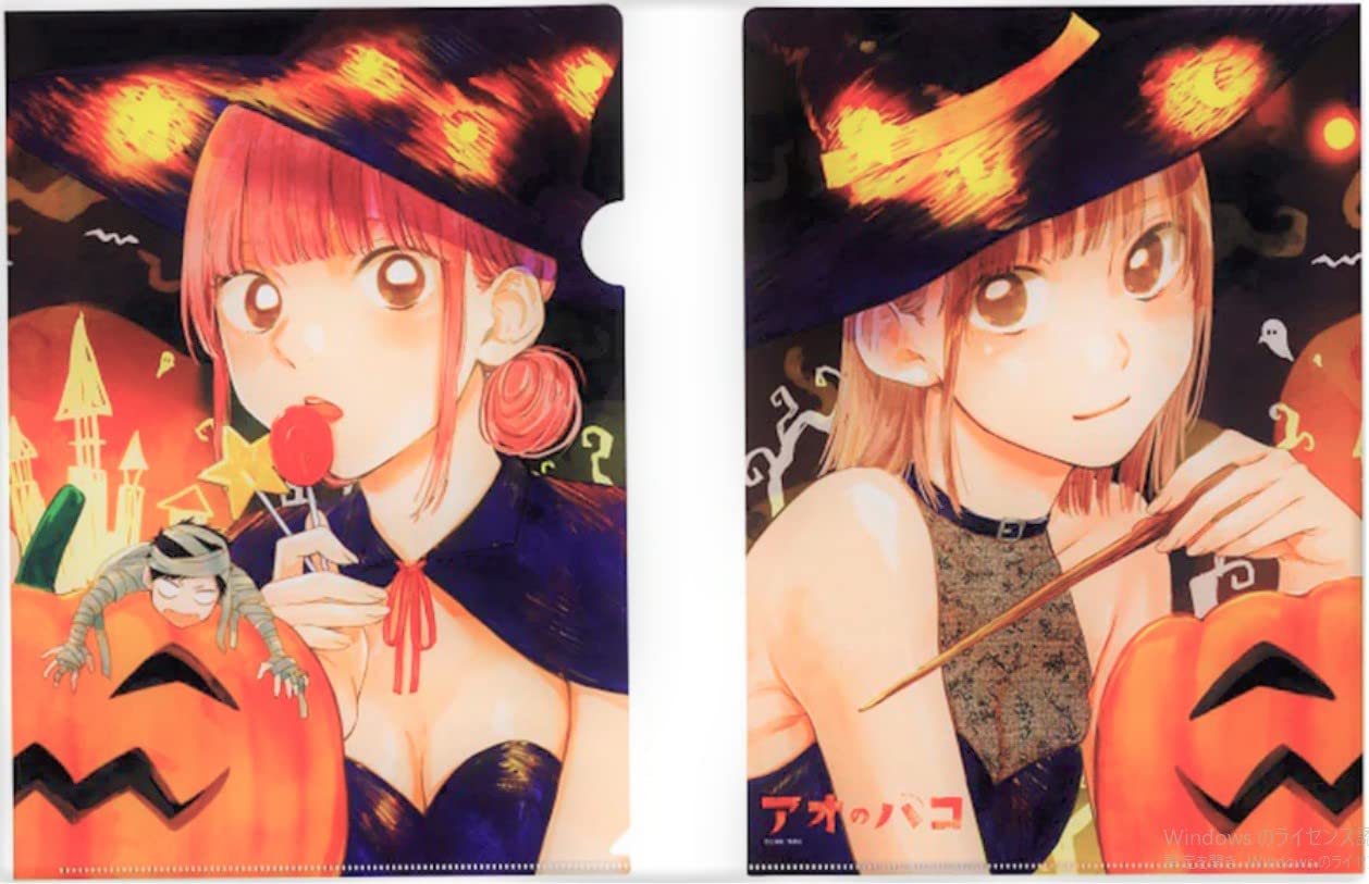 Amazon.co.jp: アオのハコ クリアファイル 鹿野千夏 蝶野雛 ジャンプ