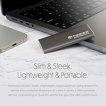 Amazon.com: Transcend Portable SSD 1TB External Solid State Drives