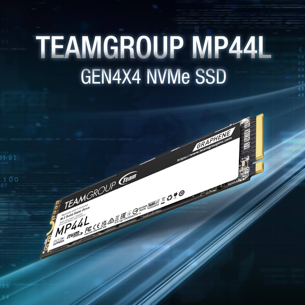 Amazon | TEAMGROUP (旧称 Team) M.2 SSD 1TB 2280 PCIe Gen4x4 TLC