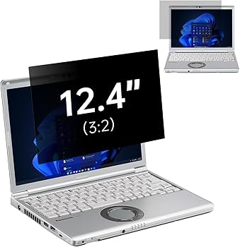 Amazon | 12.4インチ 3:2 覗き見防止フィルム CF-SR3 CF-QR4 ノート