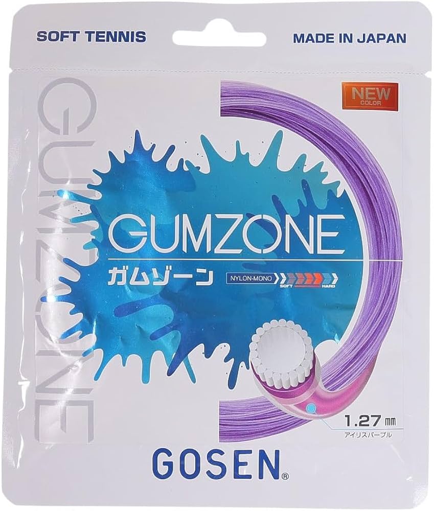 Amazon | ゴーセン GOSEN ソフトテニスガット・ストリング GUMZONE
