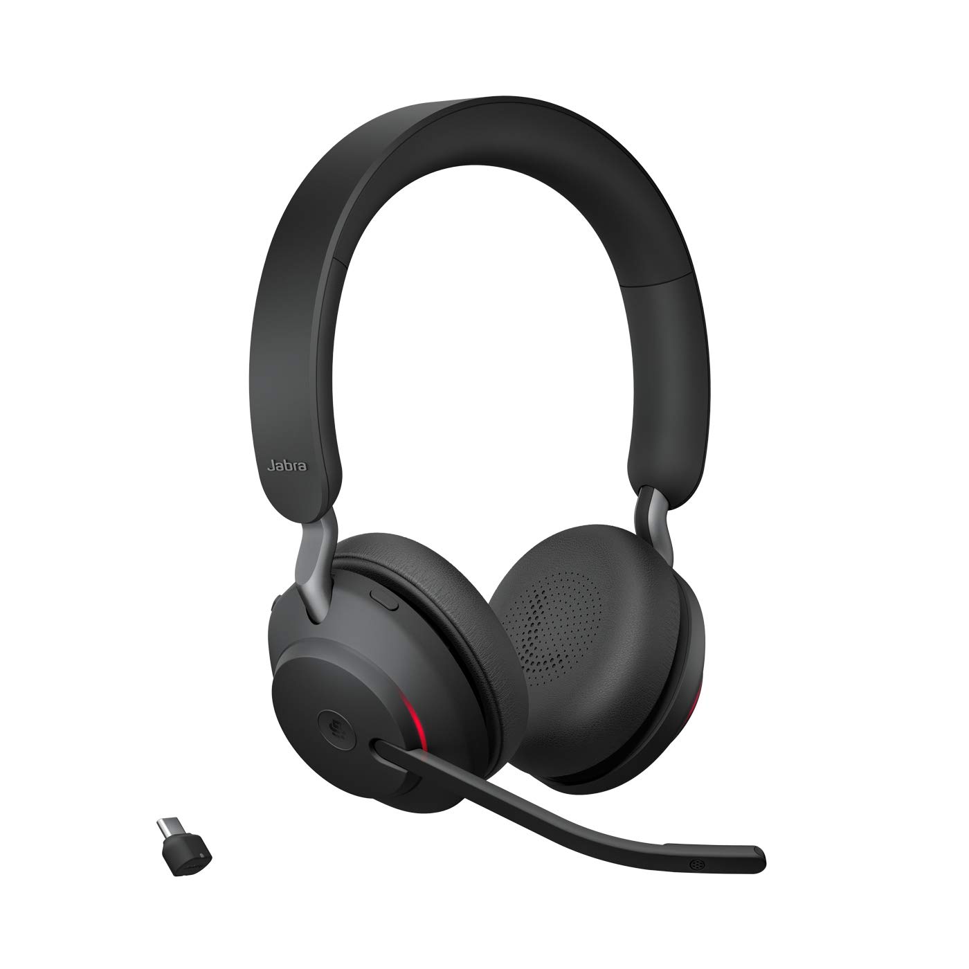 Amazon.com: Jabra Evolve2 65 MS Wireless Headphones with Link380c