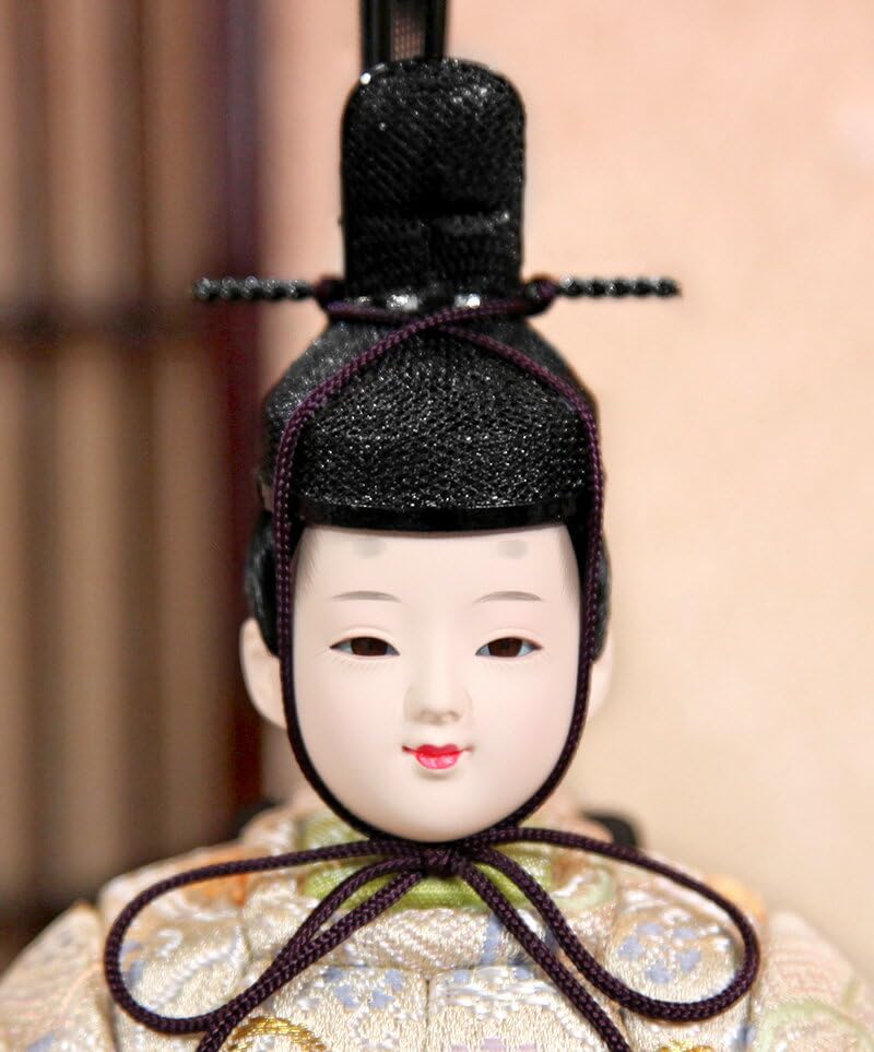 東京久月 木目込人形 ほのか 親王平飾り・頭 杉田明十志 原作・木目込