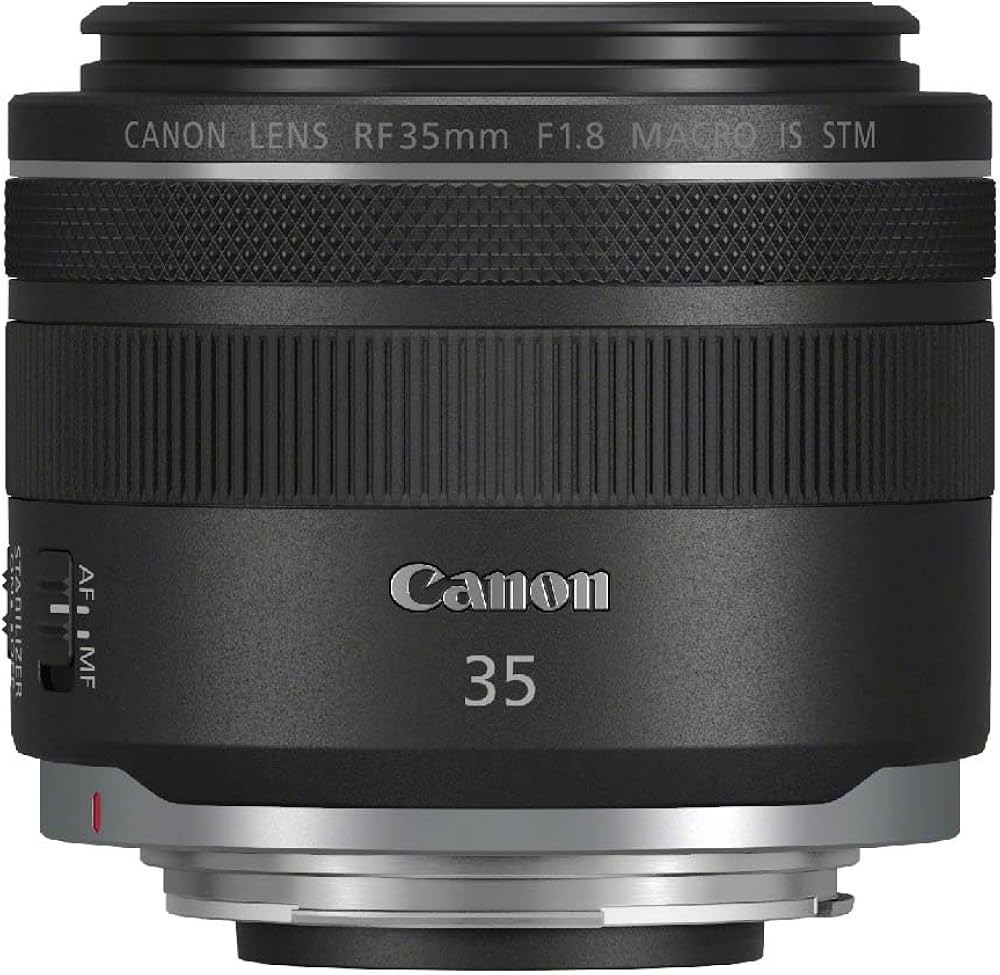 Canon RF 35mm f/1.8 Macro is STM Lens - Black : Amazon.in: Electronics