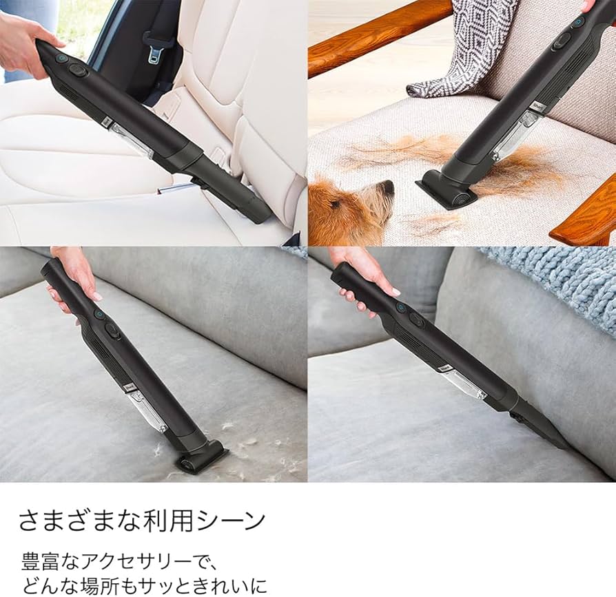 Amazon | Shark EVOPOWER 充電式ハンディクリーナー WV202JBK ＋