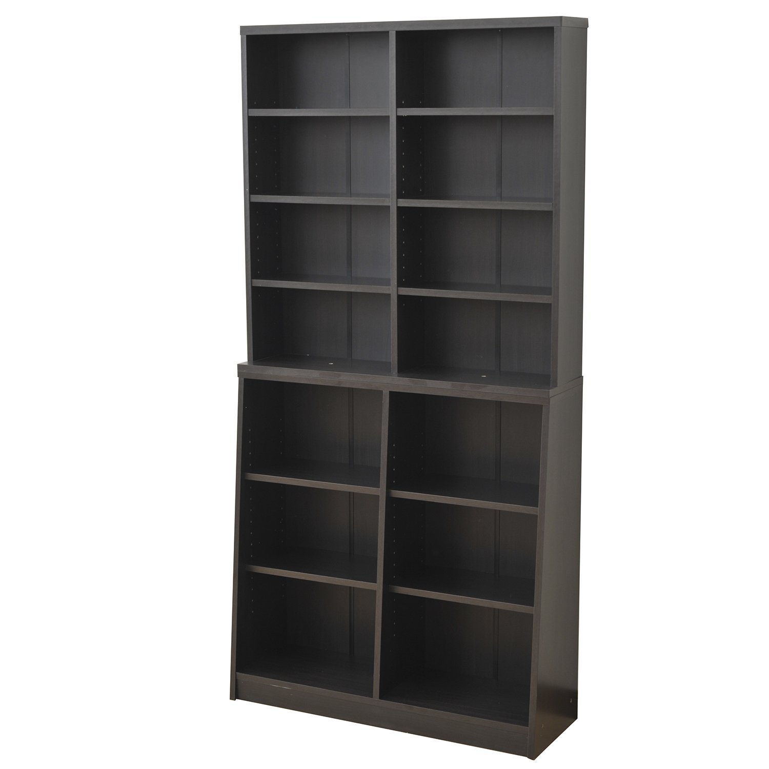 Amazon｜山善(YAMAZEN) 多目的棚(幅90 高さ180) ダークブラウン SCOR