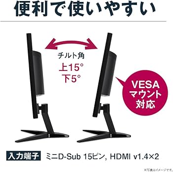 Amazon.co.jp: Acer ゲーミングモニター SigmaLine 23.6インチ