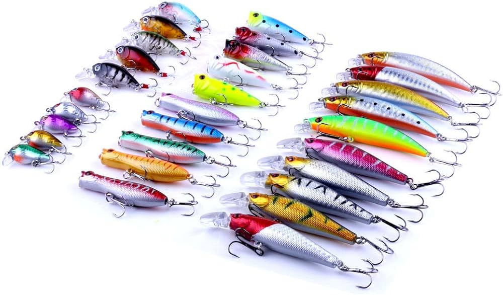 Amazon | ルアー 釣りルアーセット ルアーセットクランクベイト 初心者