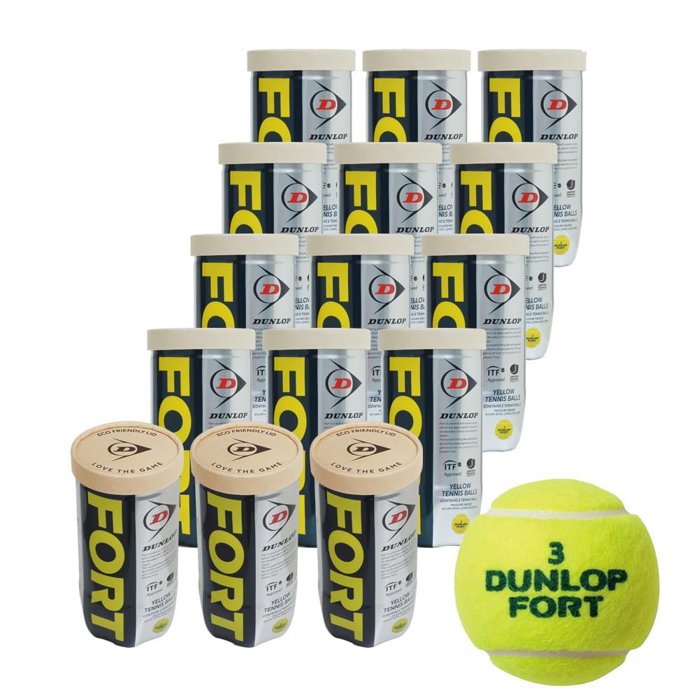 Amazon | 【2球入×15缶セット(箱なし)】DUNLOP（ダンロップ）「FORT