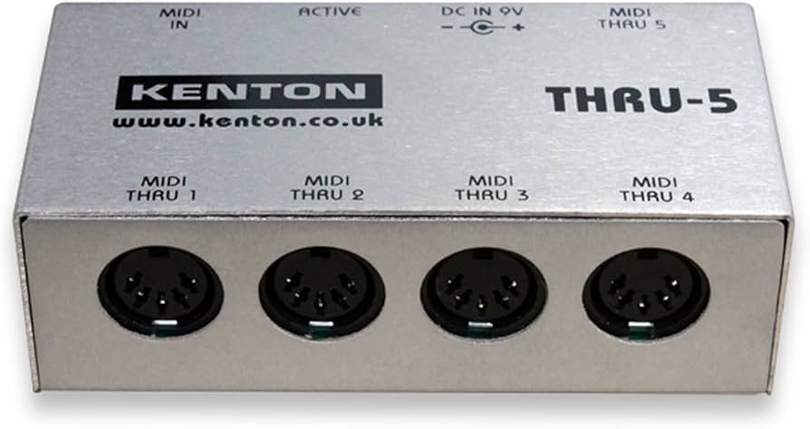 Amazon.co.jp: Kenton Electronics 5アウト MIDI スルーボックス Thru