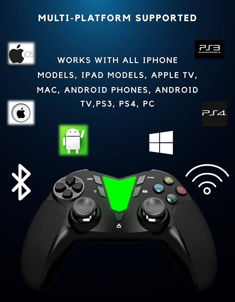 Amazon.com: DarkWalker FO206A Wireless Bluetooth Controller