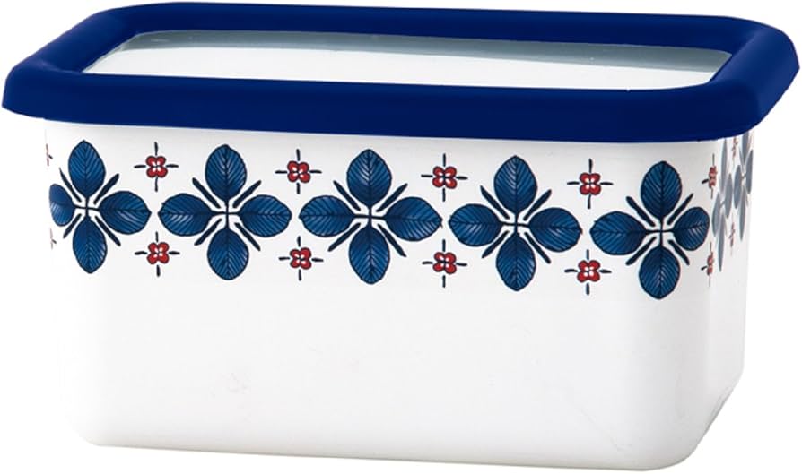 Amazon｜フジホーロー 富士ホーロー クッカ 深型角容器 S ネイビー CU