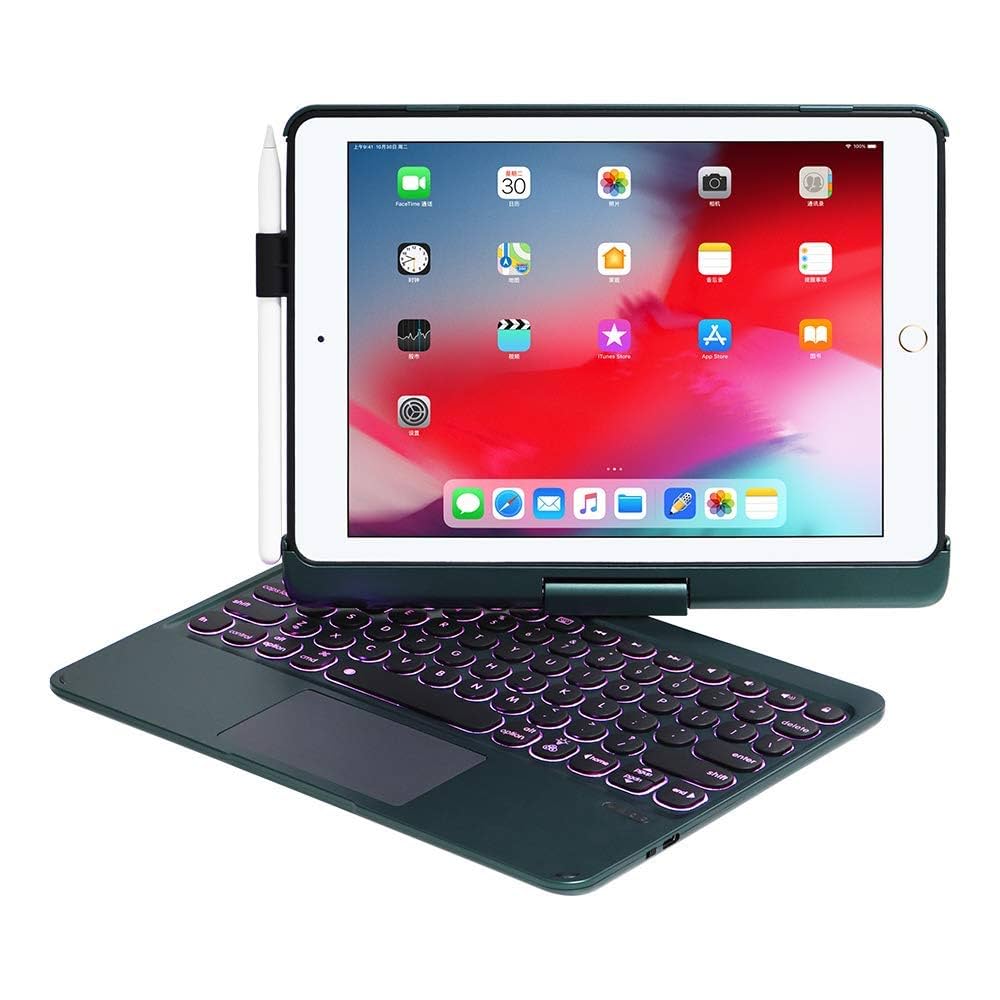 iPadが瞬時にエレガントなMacBook仕様に早替り♪❤ケース＆キーボード