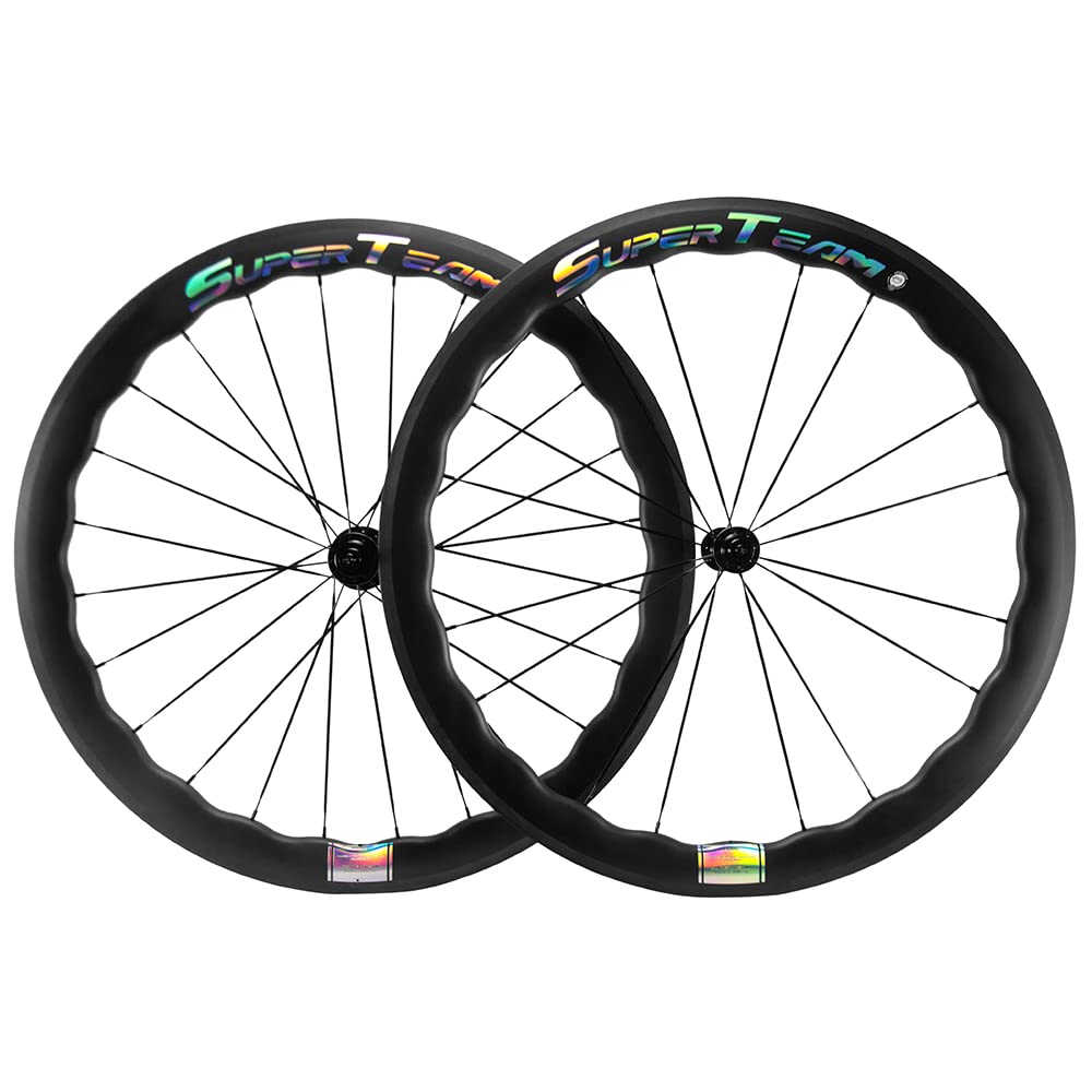 Amazon | SUPERTEAMカーボンファイバーバイクホイールチューブレス