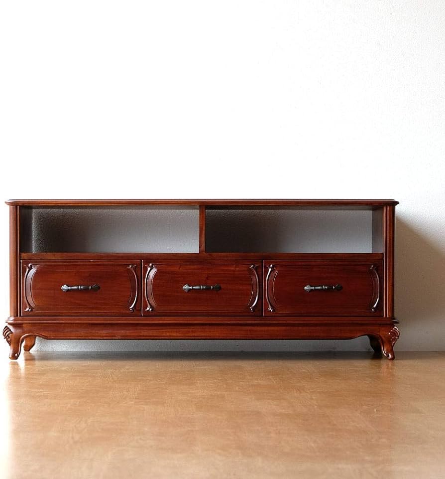 Amazon｜テレビ台 テレビボード アンティーク ヨーロピアン クラシック