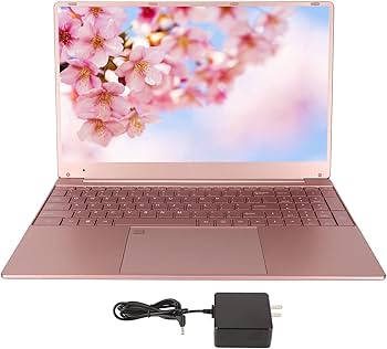 Amazon.co.jp: Pink Laptop, 16GB RAM 512GB ROM Gaming Laptop 15.6