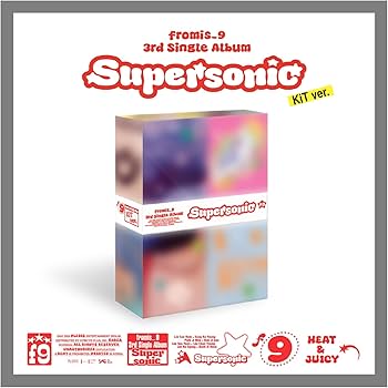 Amazon.co.jp: fromis_9 Supersonic 3rd Single Album with Tracking
