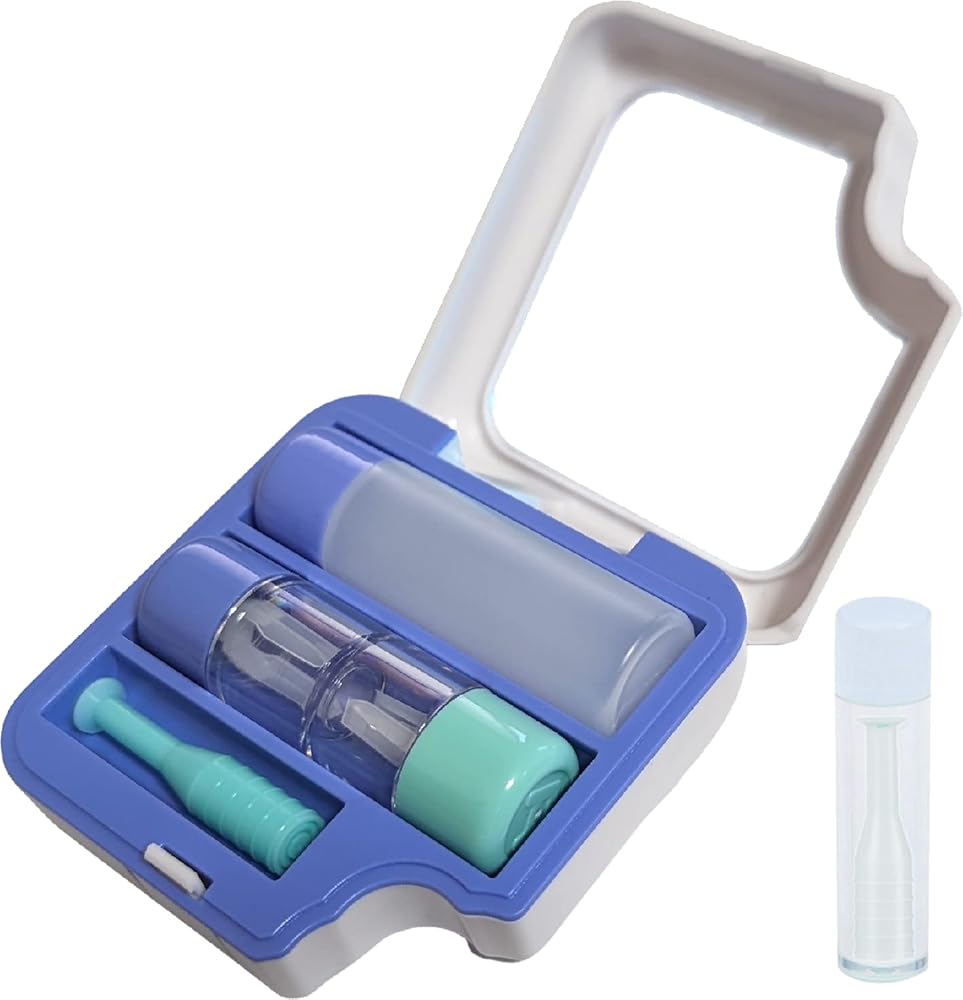 Amazon.co.jp: OLOA ハードコンタクトレンズケース 【 鏡付き