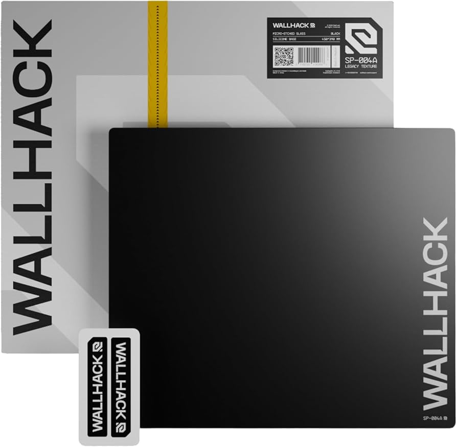 Amazon.co.jp: WALLHACK SP-004A ガラスゲーミングマウスパッド | 第4