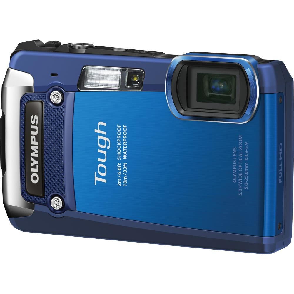 Amazon.com : Olympus Digital Camera TG-820 Blue (Old Model
