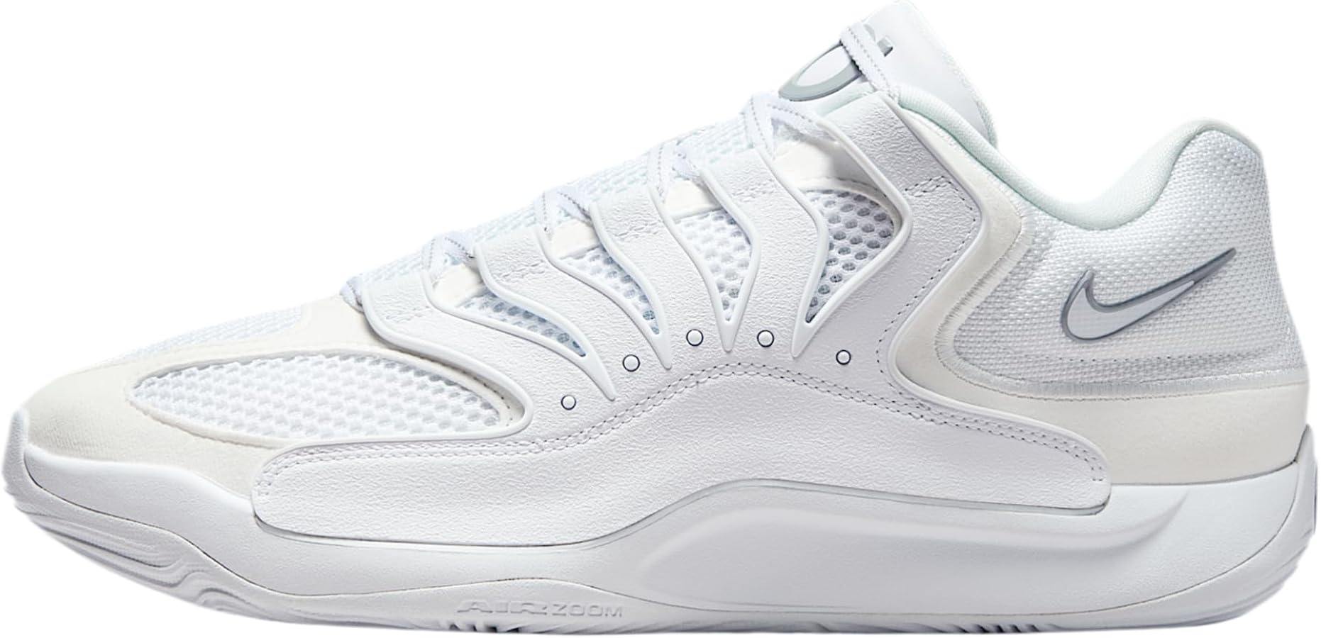 Amazon.com | KD18 Basketball Shoes (White/White) Size 7.5