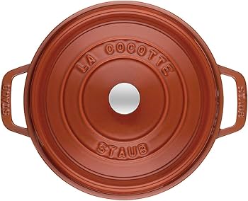 Amazon.co.jp: staub ピコ・ココット ラウンド 24cm シナモン IH 対応
