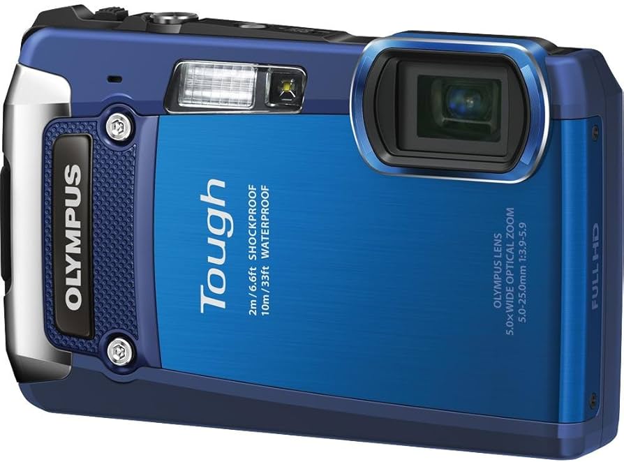 Amazon.com : Olympus Digital Camera TG-820 Blue (Old Model