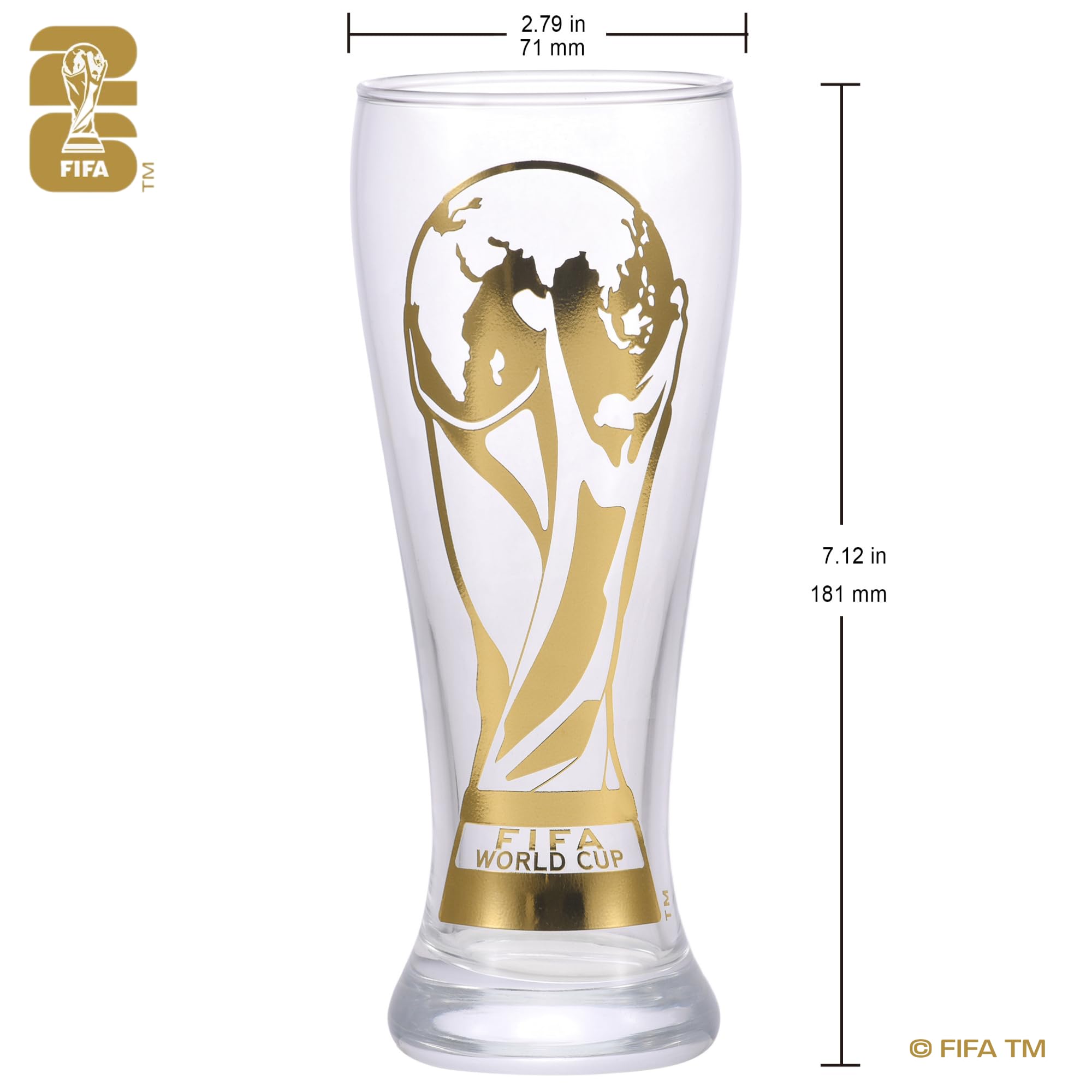 Amazon.com: Official FIFA World Cup 2026 Edition -11oz Trophy Beer