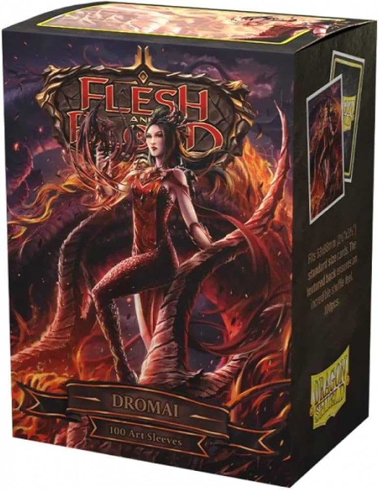 Amazon.com: Dragon Shield | Flesh & Blood Art Sleeves | 100 CT