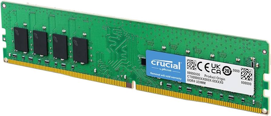 Crucial 8GB, 288-pin DIMM, DDR4 PC4-19200, at Amazon.com