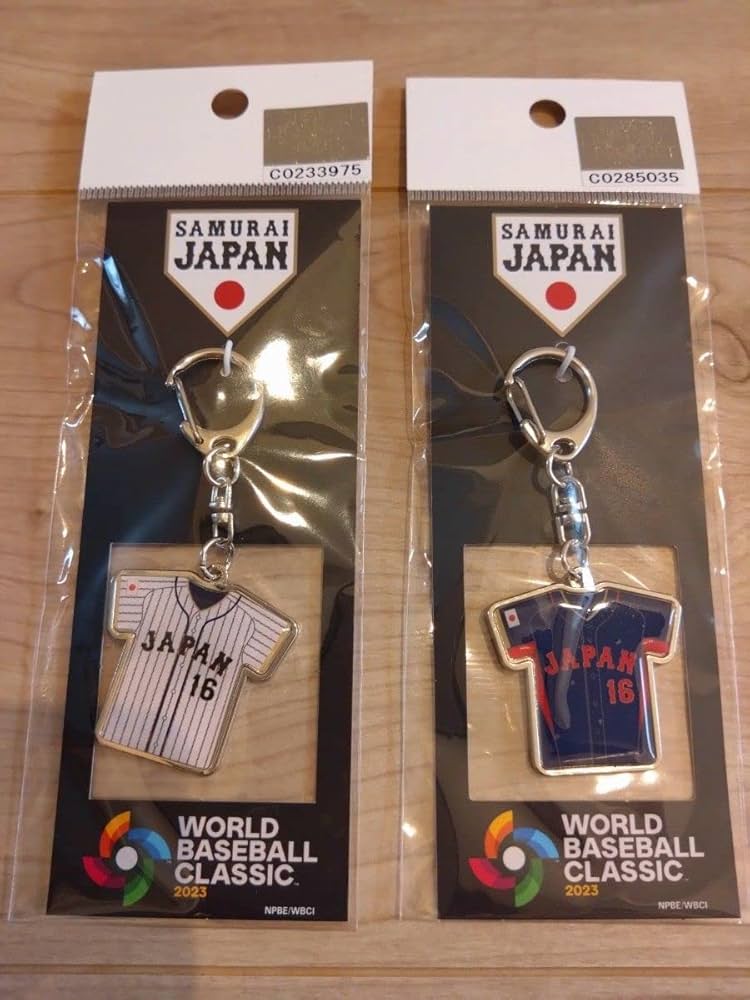Amazon.co.jp: 侍ジャパン 2023 WBC キーホルダー 大谷 翔平 2種セット