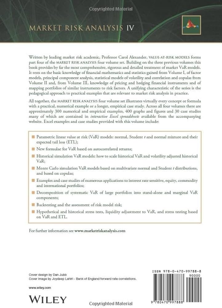 Amazon | Market Risk Analysis, Boxset (Market Risk Analysis, Four