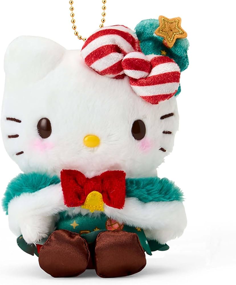 Amazon | サンリオ(SANRIO) マスコットホルダー（クリスマス） ハロー