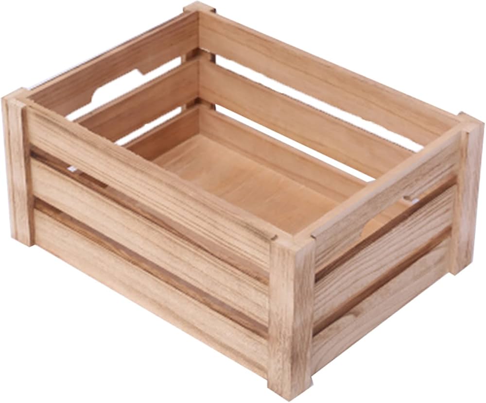 Amazon｜MJKQ9 収納ボックス 木製 ボックス 木箱 収納ボックス ウッド