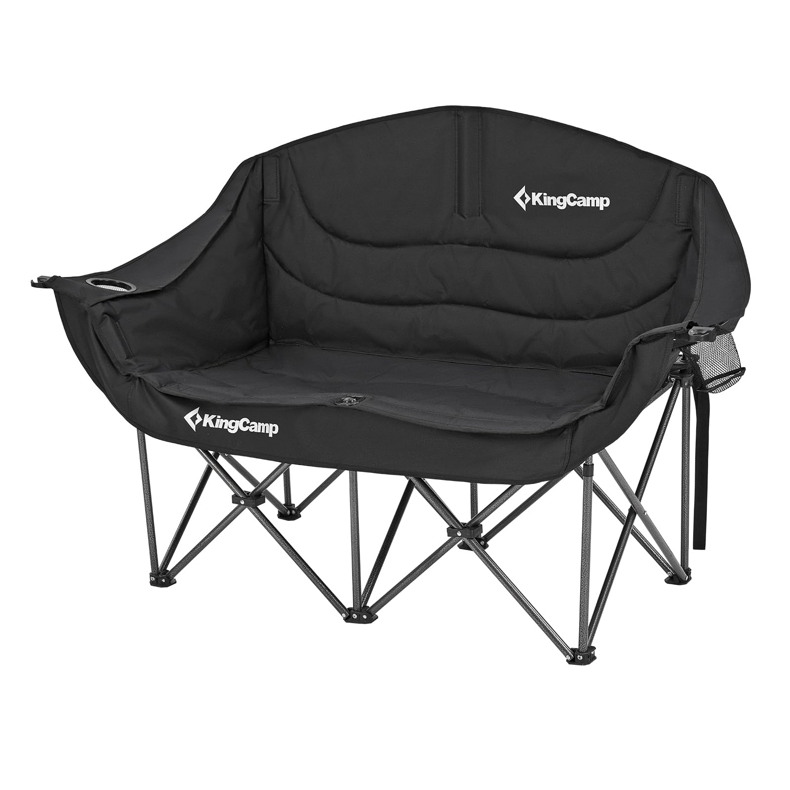 Amazon.co.jp: KingCamp アウトドア チェア 二人掛け キャンプ 椅子 2