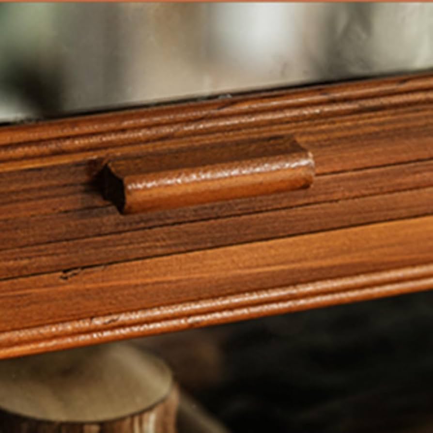 Amazon｜MJKQ9 ミニ食器棚 木製 大容量 多機能 ミニ 食器棚 おしゃれ