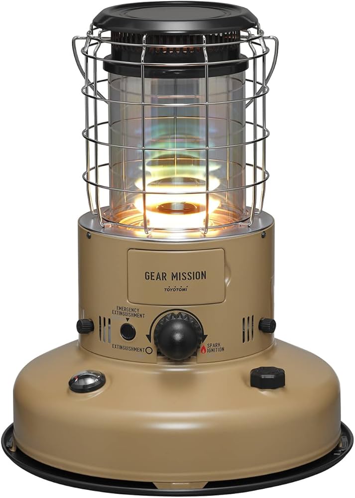 Amazon | 【トヨトミ】対流式石油ストーブGEAR MISSION RR-GE25(T