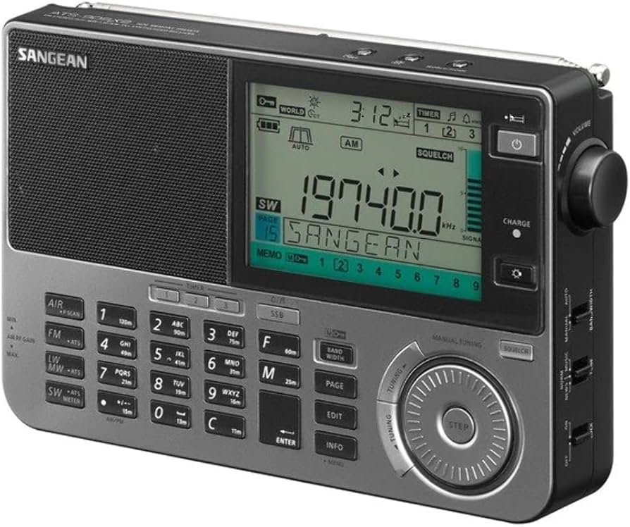 Amazon.com: SANGEAN ATS-909X2, Ultimate FM/SW/MW/LW/Air Multi-Band