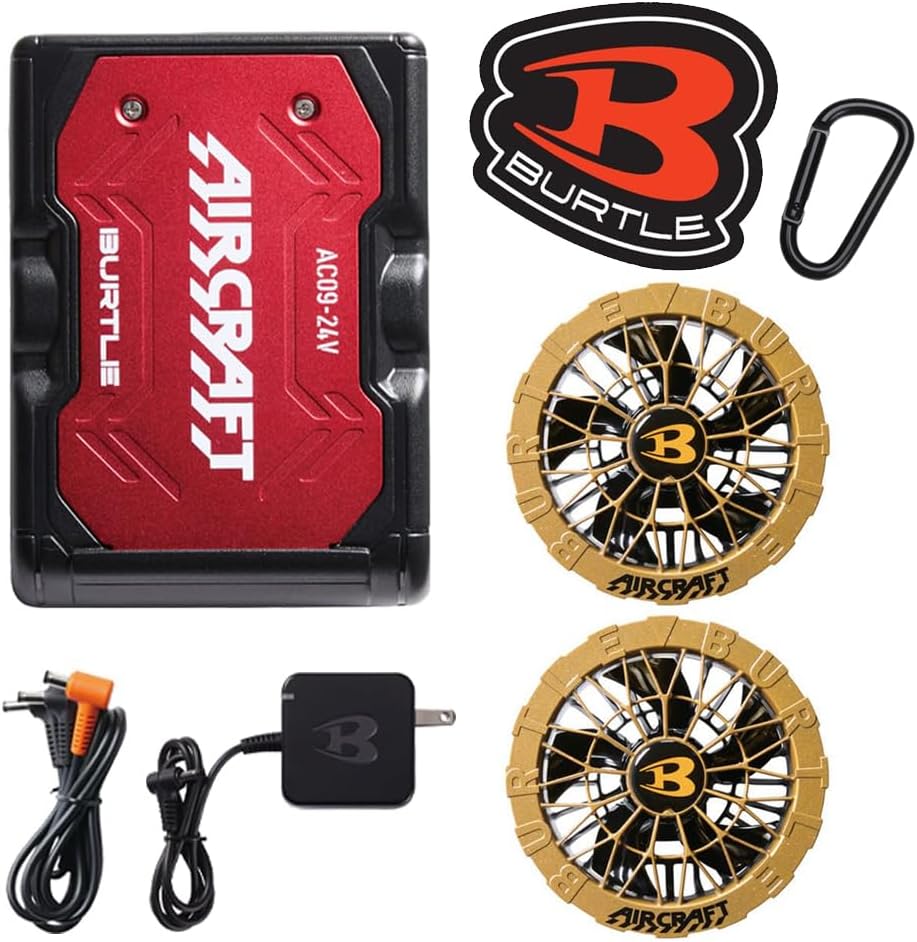 Amazon | [エアークラフト] BURTLE バートル 24V ファンバッテリ AC09