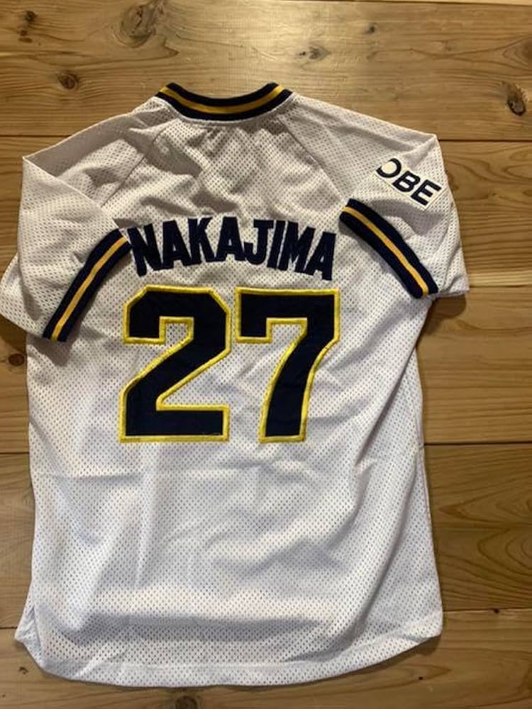 オリックスブルーウェーブ レプリカユニフォーム 中嶋監督の選手当時物